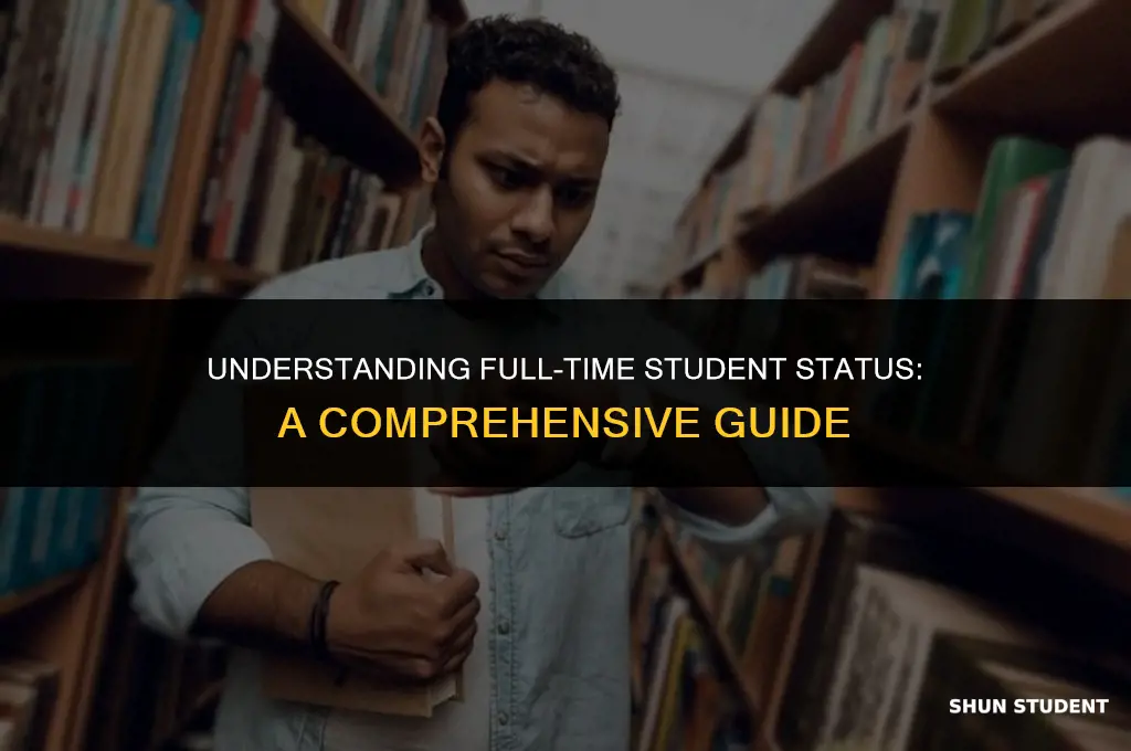 what is considered full time student taz