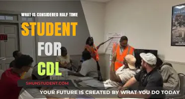 Understanding Half-Time Student Status for CDL Training