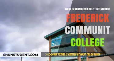 Exploring Half-Time Enrollment at Frederick Community College