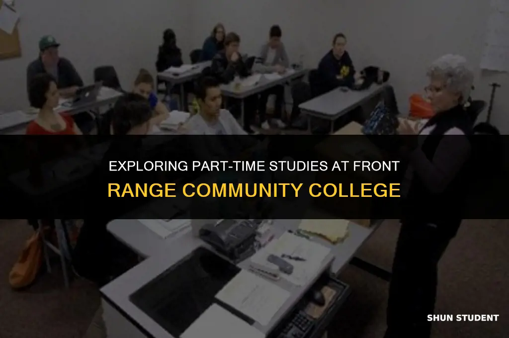 what is considered half time student front range community college
