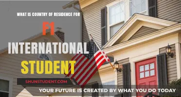 F1 Visa: Country of Residence and Student Status