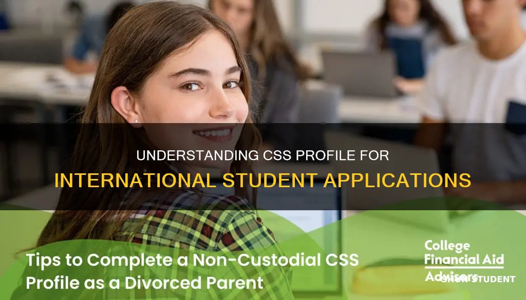 what is css profile for international students