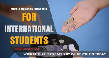 Tuition Fees: International Students' Designated Costs Explained