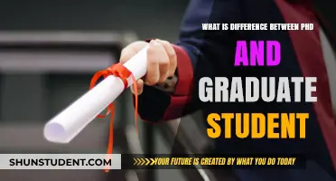 Exploring the Distinctions: PhD vs. Graduate Student Journey