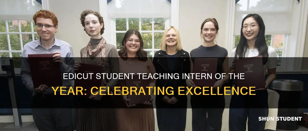 what is edicut student teaching intern of the year