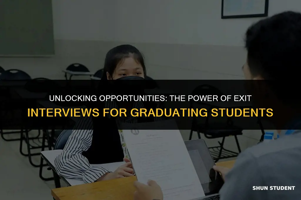 what is exit interview for graduating students