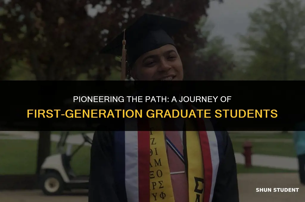 what is first generation graduate student