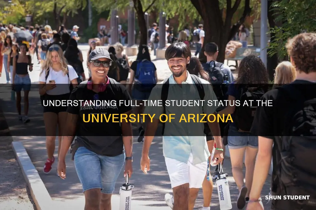 what is full time student at university of arizona