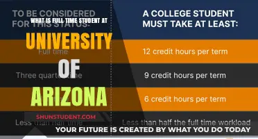 Full-Time Student Life at the University of Arizona
