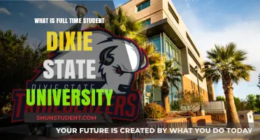 Dixie State University: Full-Time Student Requirements and Benefits
