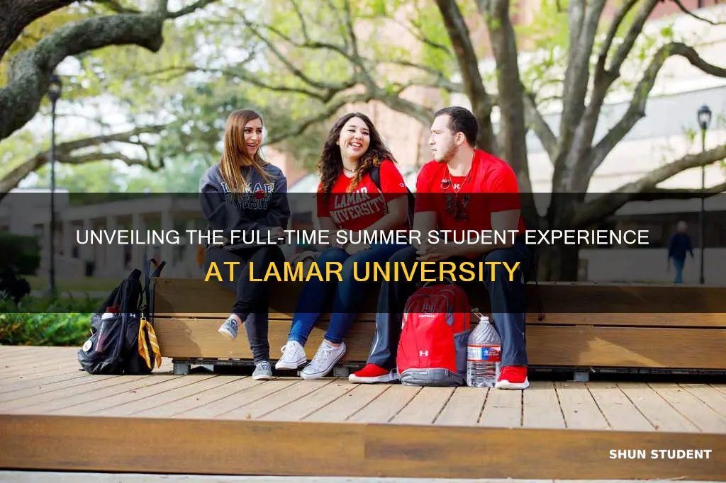 what is full time summer student in college lamar university