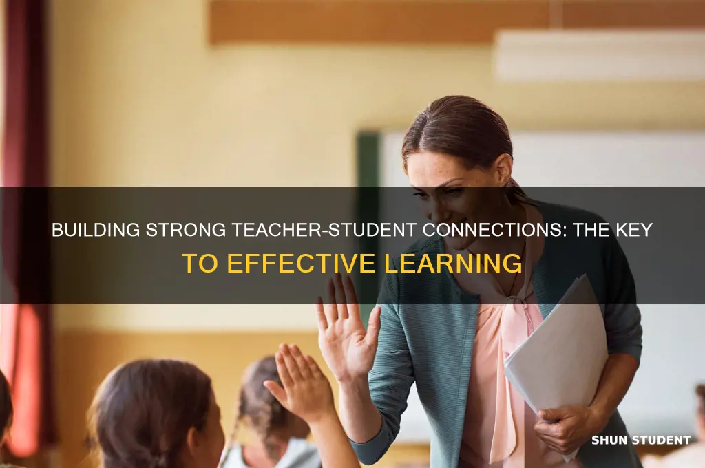 what is good teacher student rapport