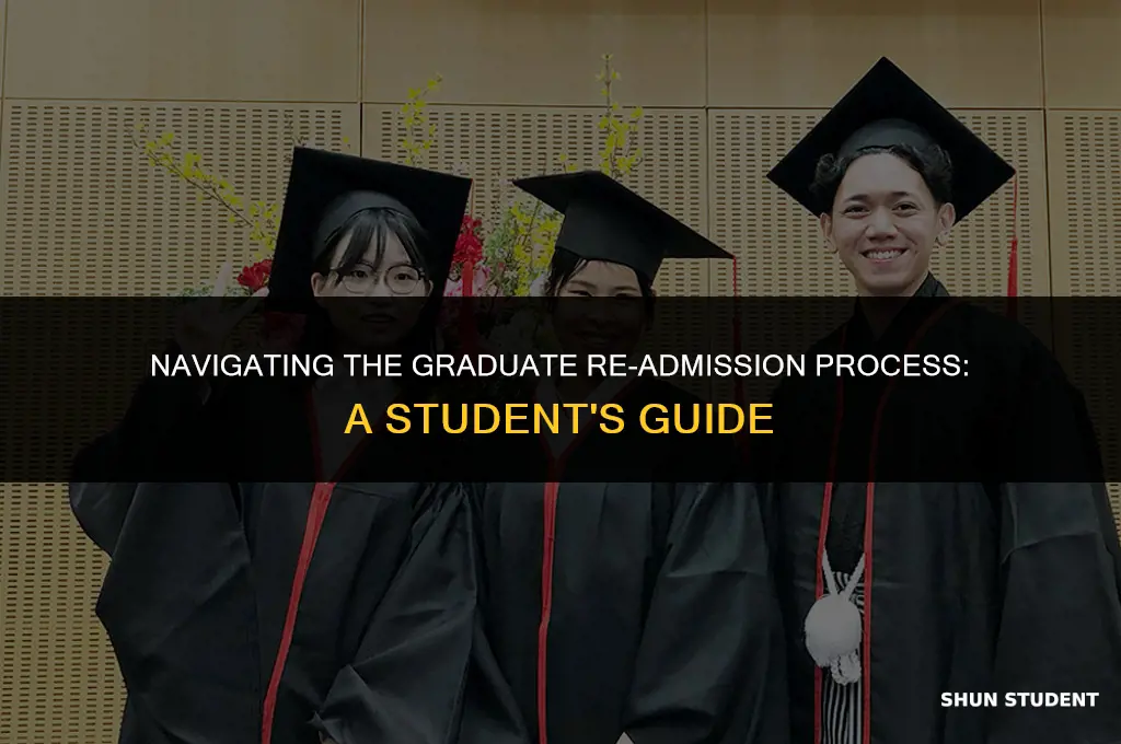 what is graduate re-admit student