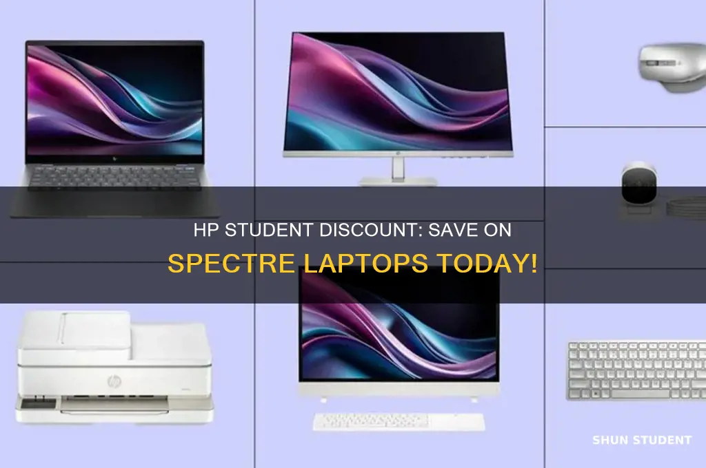 what is hp student discount on spectre