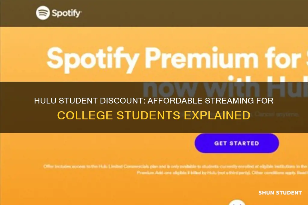 what is hulu student discount
