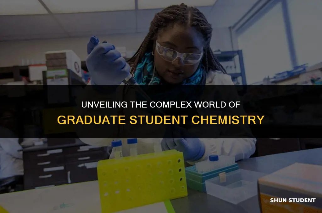 what is it like to be a graduate student chemistry