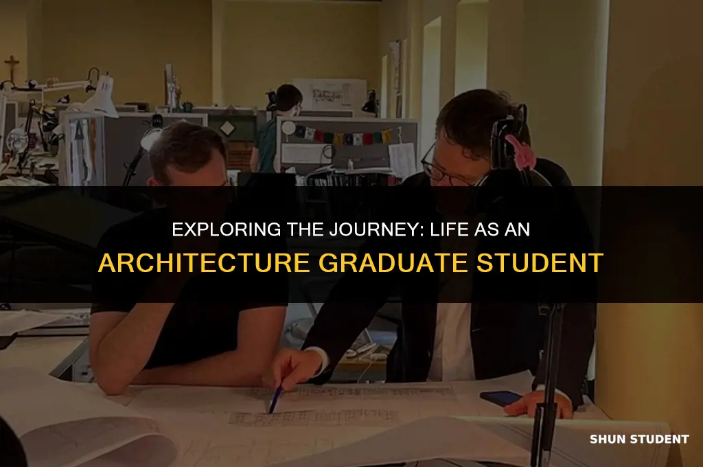 what is it like to be in architecture graduate student