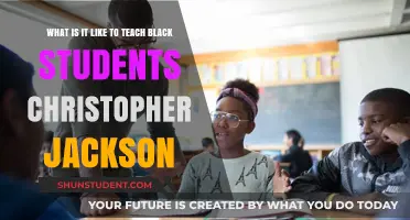 Teaching Black Students: Christopher Jackson's Insights and Experiences