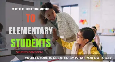 Teaching Writing to Elementary Students: Challenges, Joys, and Creative Strategies