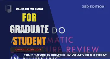 Exploring the Essentials: A Graduate Student's Guide to Literature Review