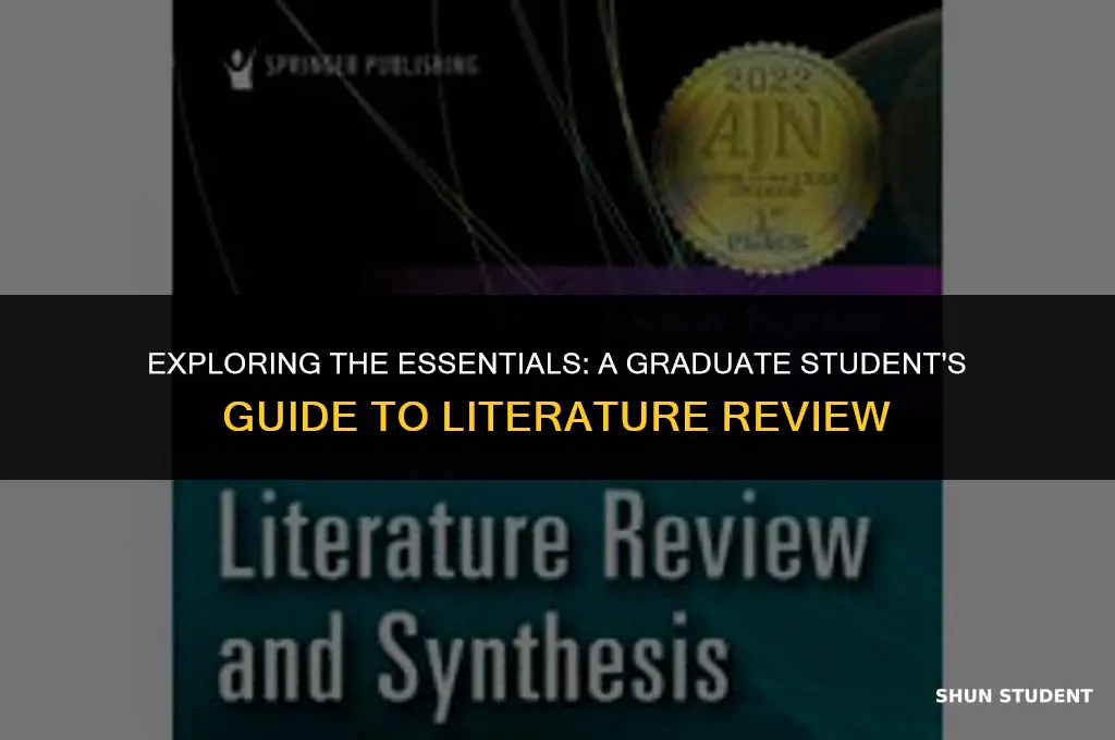 what is liteture review for graduate student