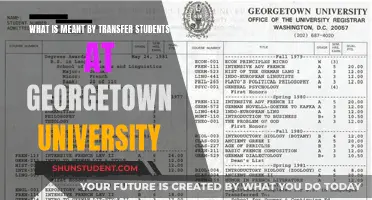 Understanding Transfer Students: A Guide to Georgetown's Second Chance