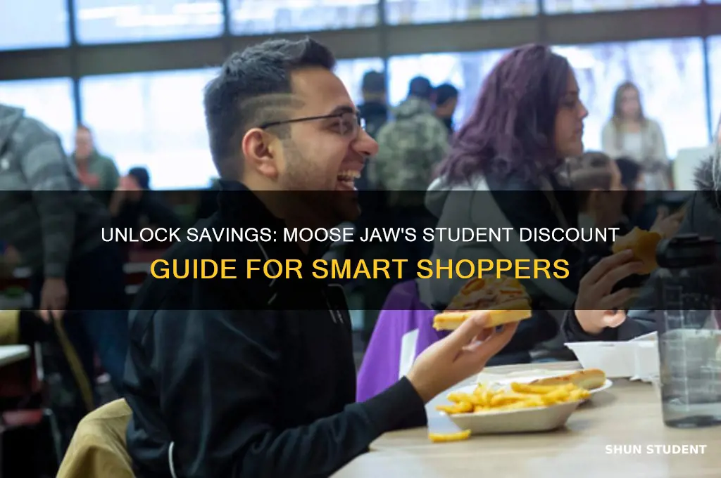 what is moose jaws student discount