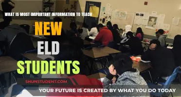 Essential Skills and Knowledge for New ELD Students' Success