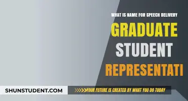 Eloquent Voices: Graduate Student Representatives in Speech Delivery