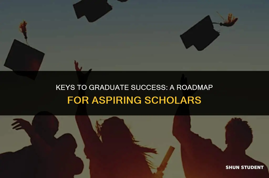what is needed to succeed as a graduate student