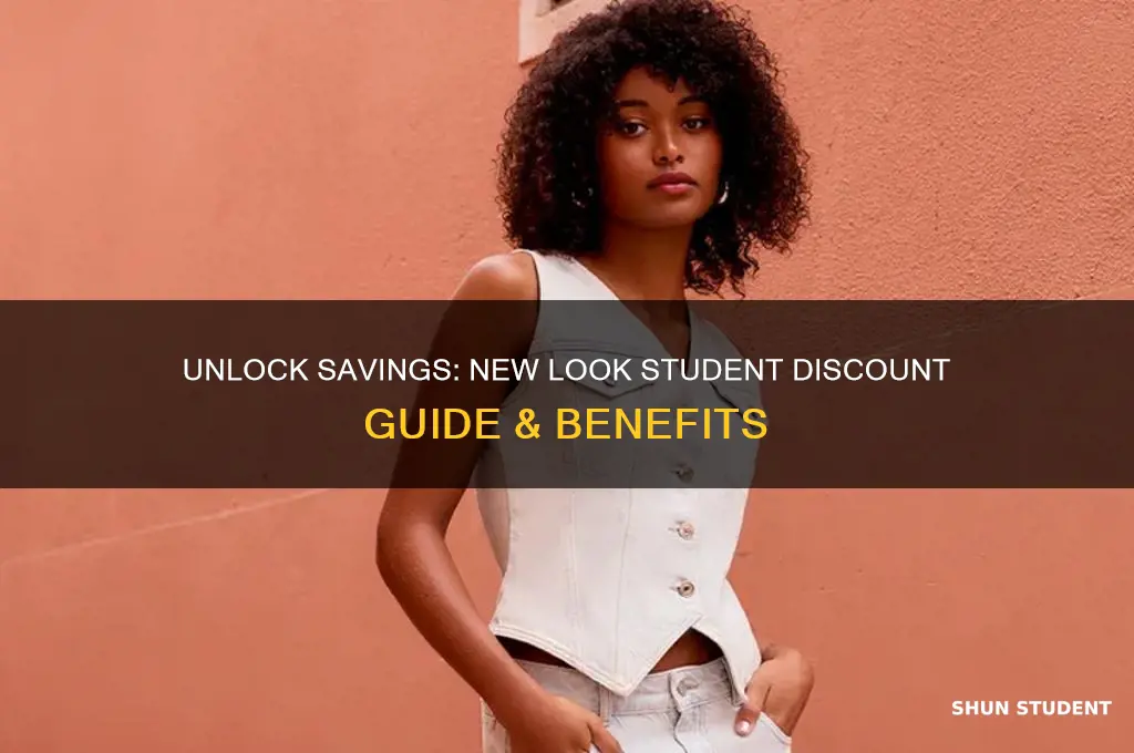 what is new look student discount