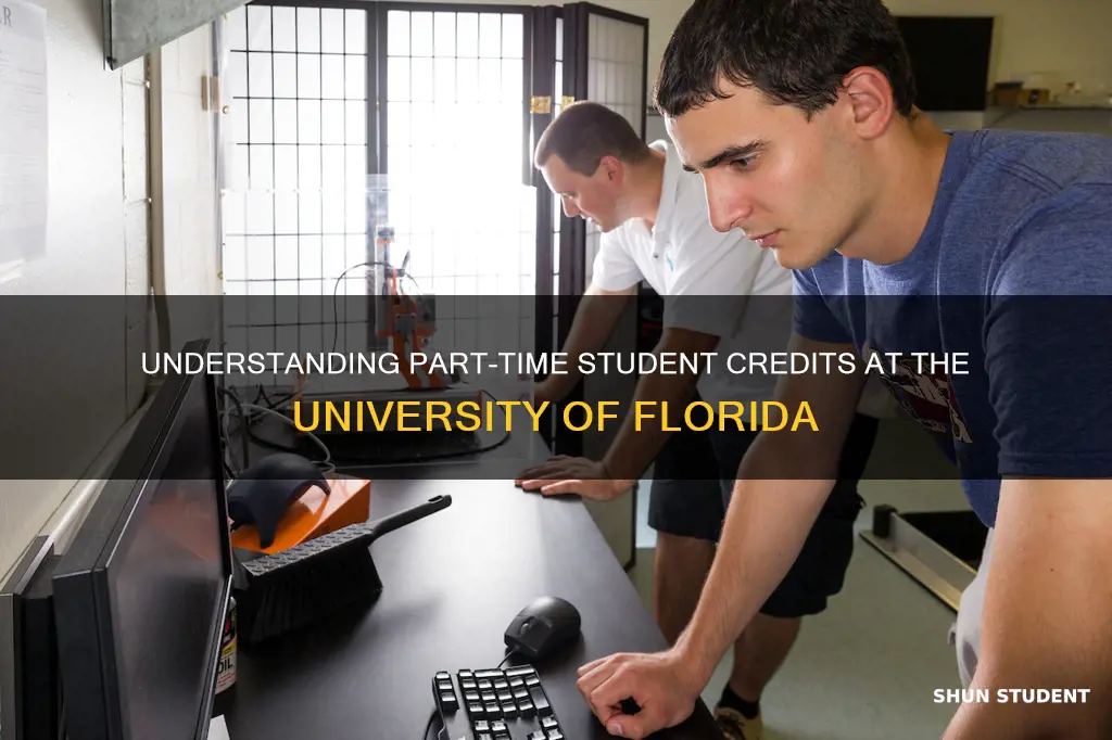 what is part time student credits university of florida