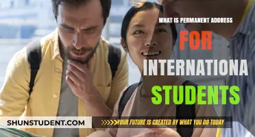 Address Verification: Permanent Address for International Students