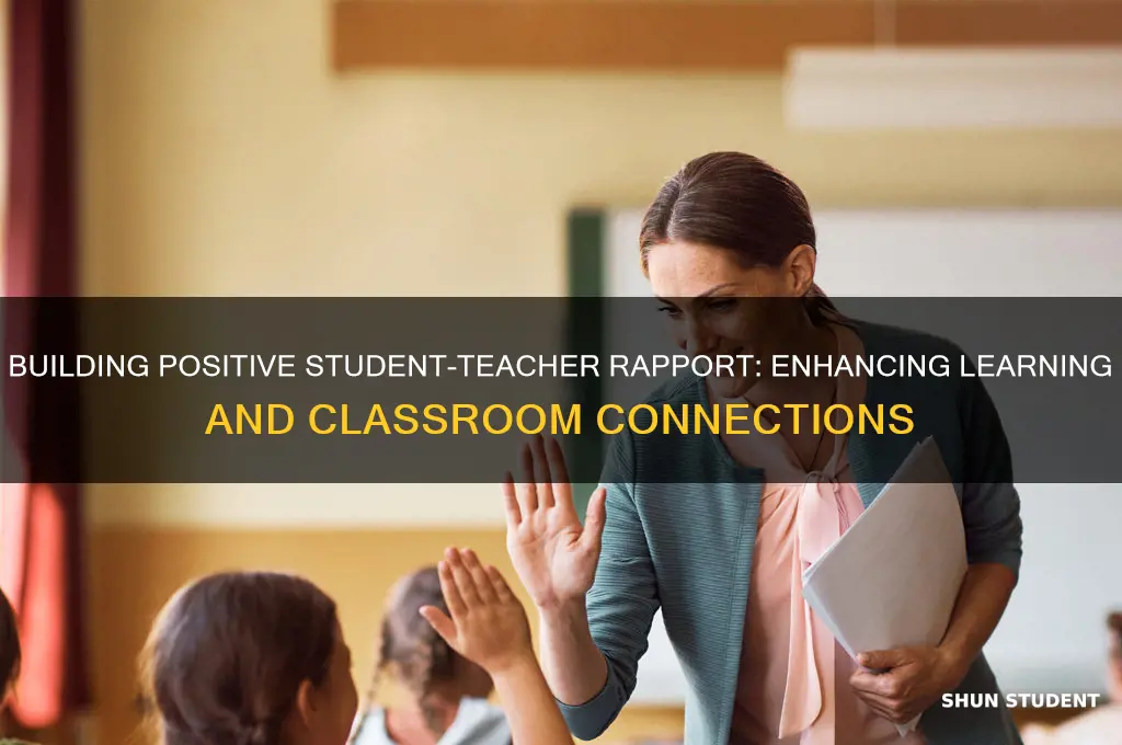 what is positive student teacher rapport