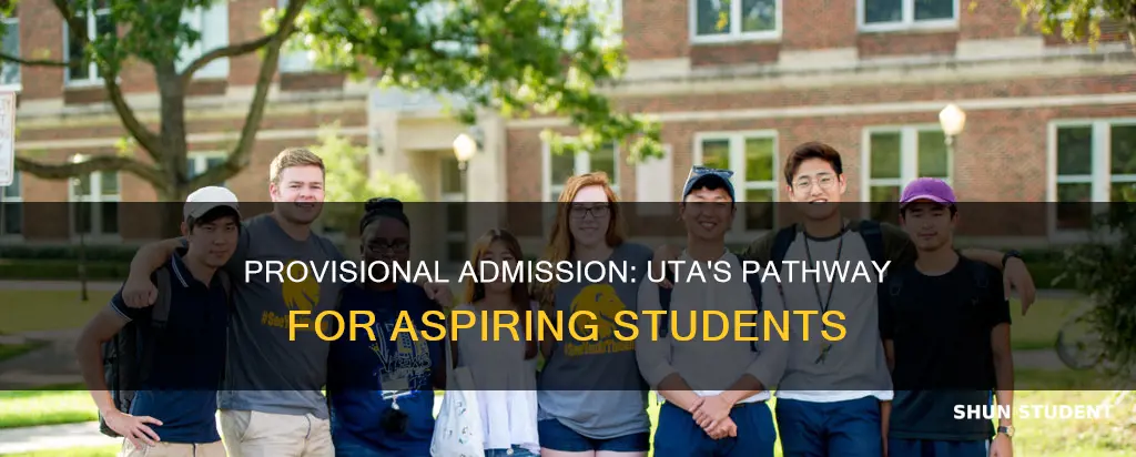 what is provisional student university of texas arlington