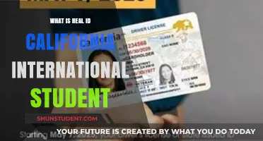 International Students: California's Real ID Requirements
