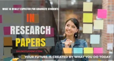 Unveiling the True Expectations for Graduate Students in Research Papers