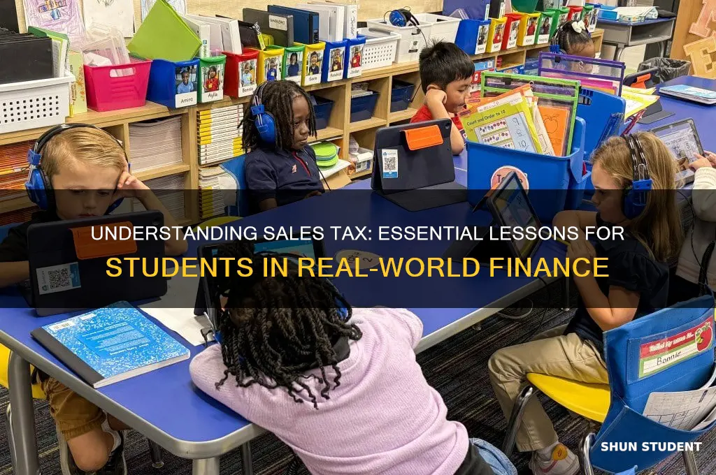 what is sales tax teaching to students