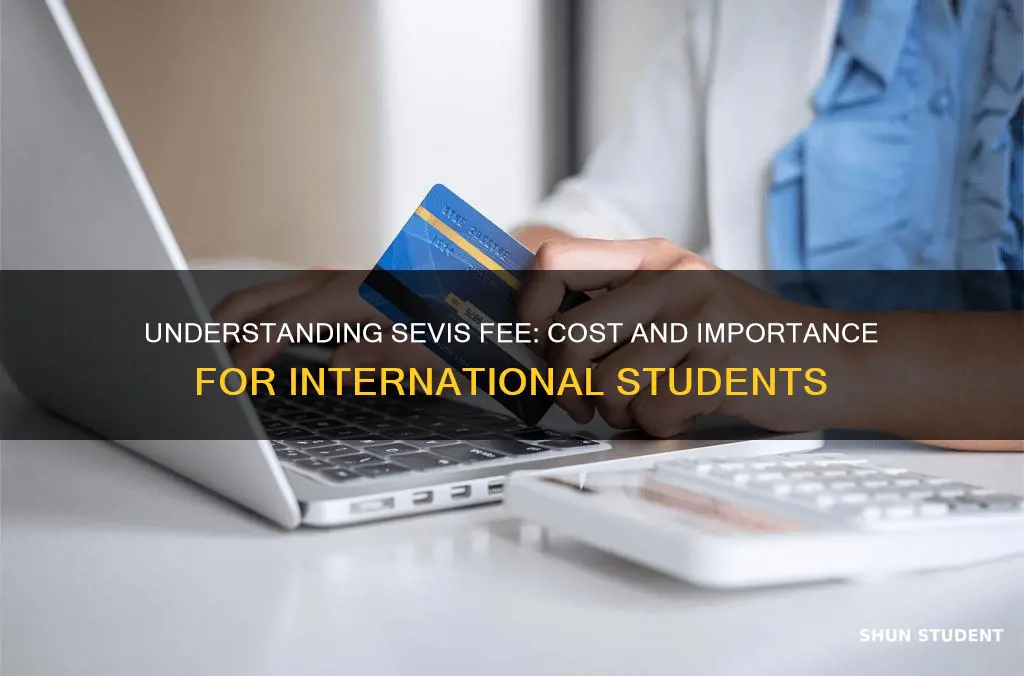 what is sevis fee for international students