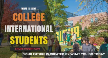Siena College: A Global Student Community