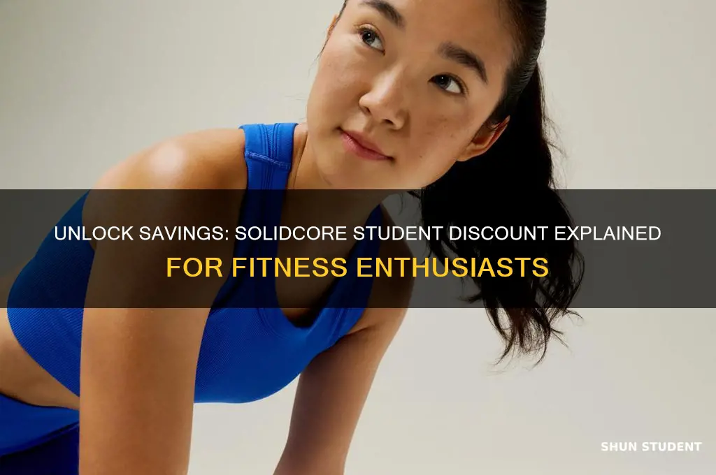 what is solidcore student discount