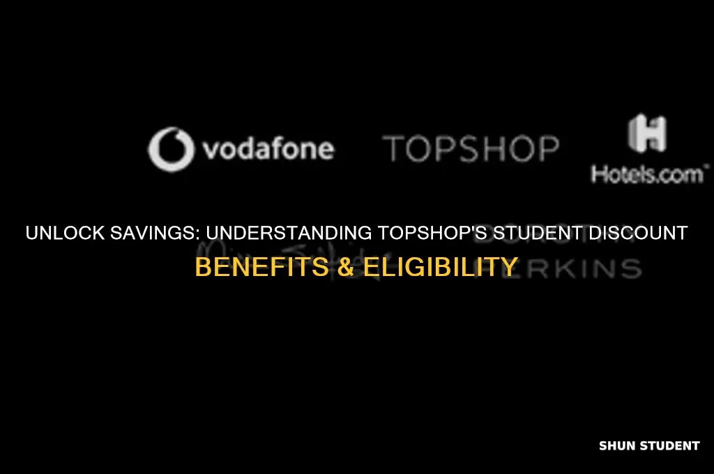 what is student discount at topshop