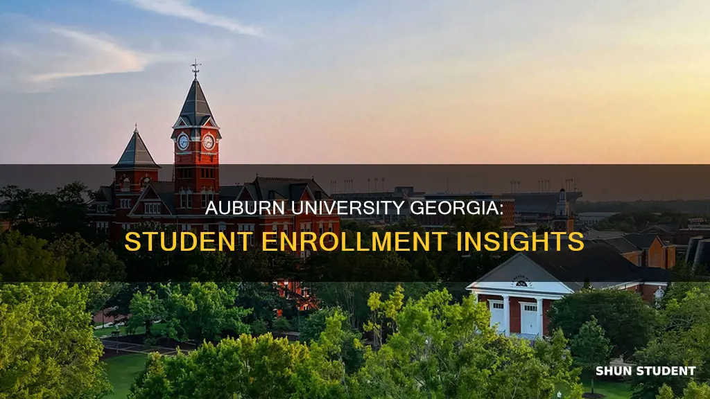what is student enrollment at auburn university of georgia
