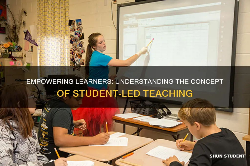 what is student led teaching