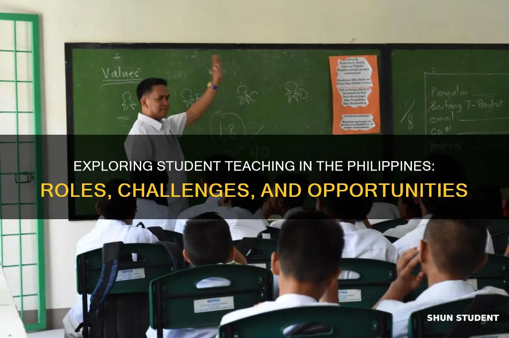 what is student teaching in the philippines