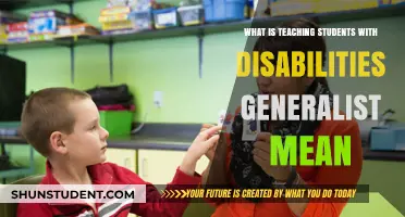 Understanding the Role of a Special Education Generalist Teacher