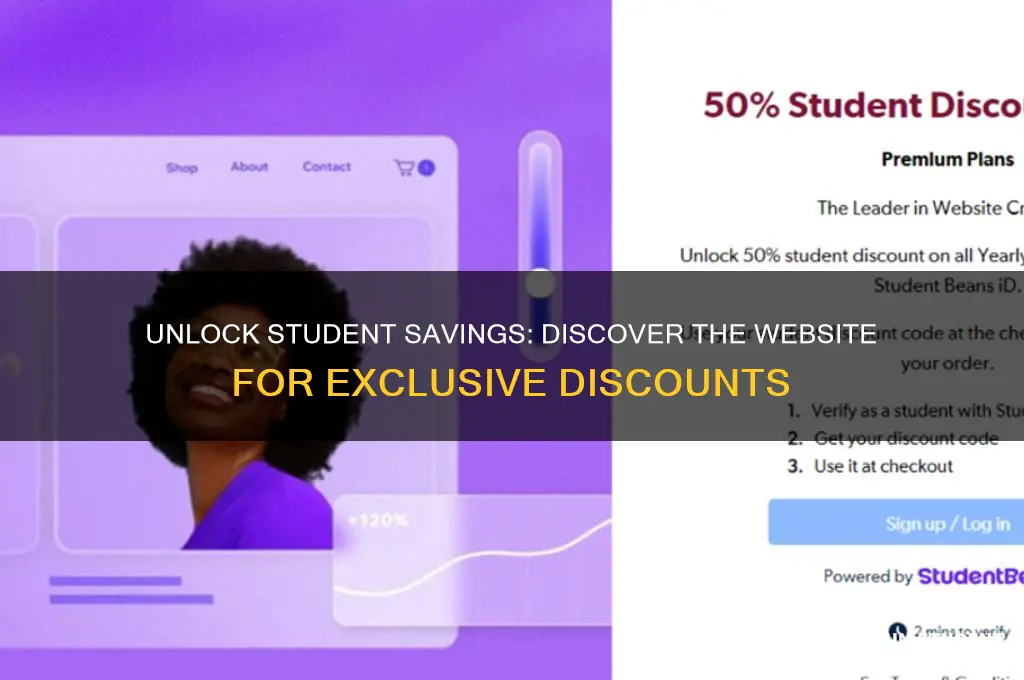 what is that website that gives student discounts