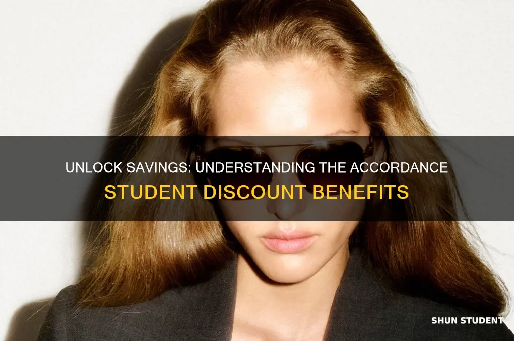 what is the accordance student discount