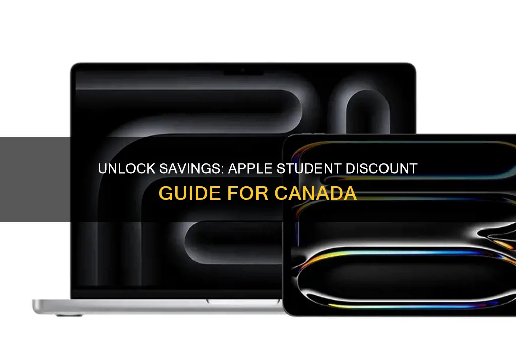 what is the apple student discount canada