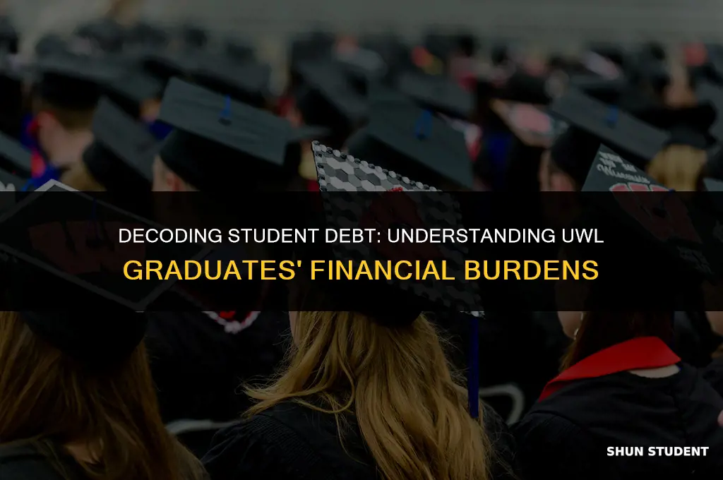 what is the average debt a uwl student graduates with